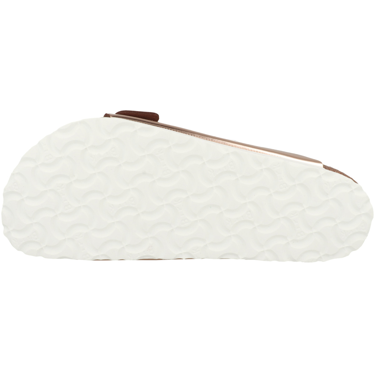 Birkenstock Arizona Glattleder Sandale Weichbettung schmal braun Birkenstock Arizona Glattleder Sandale Weichbettung schmal braun