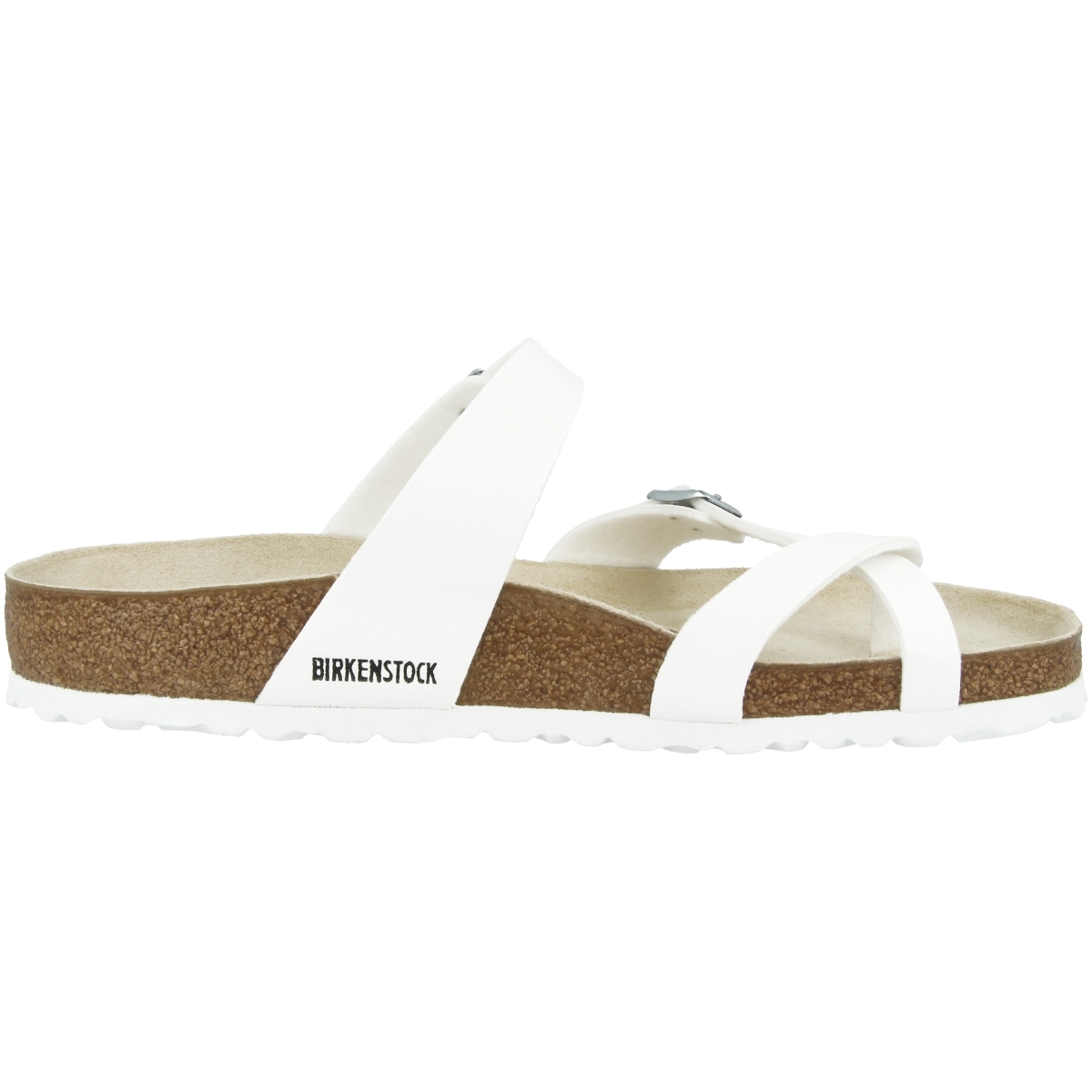Birkenstock Mayari Birko-Flor Sandale normal weiss Birkenstock Mayari Birko-Flor Sandale normal weiss
