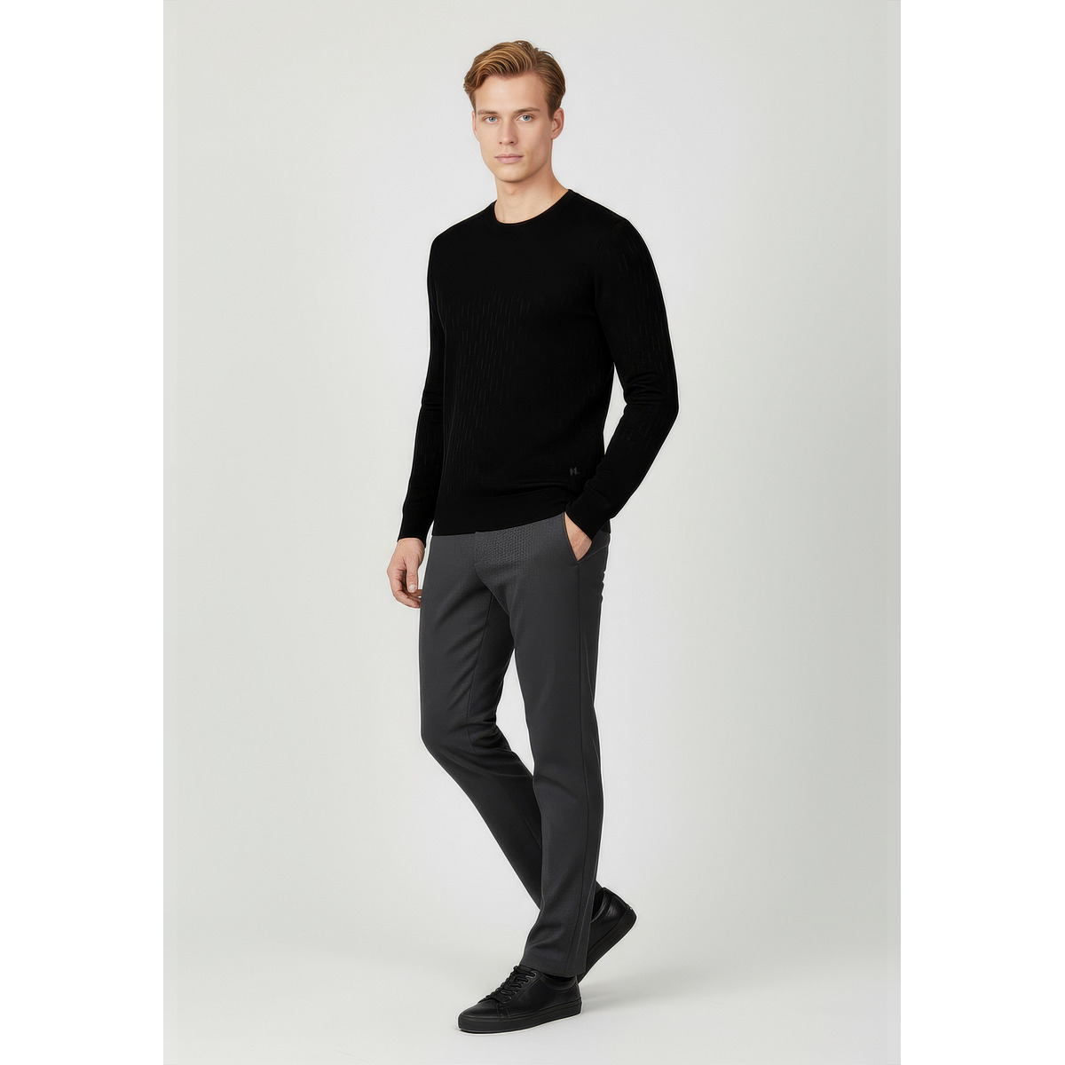 KARL LAGERFELD 655018 Pullover schwarz