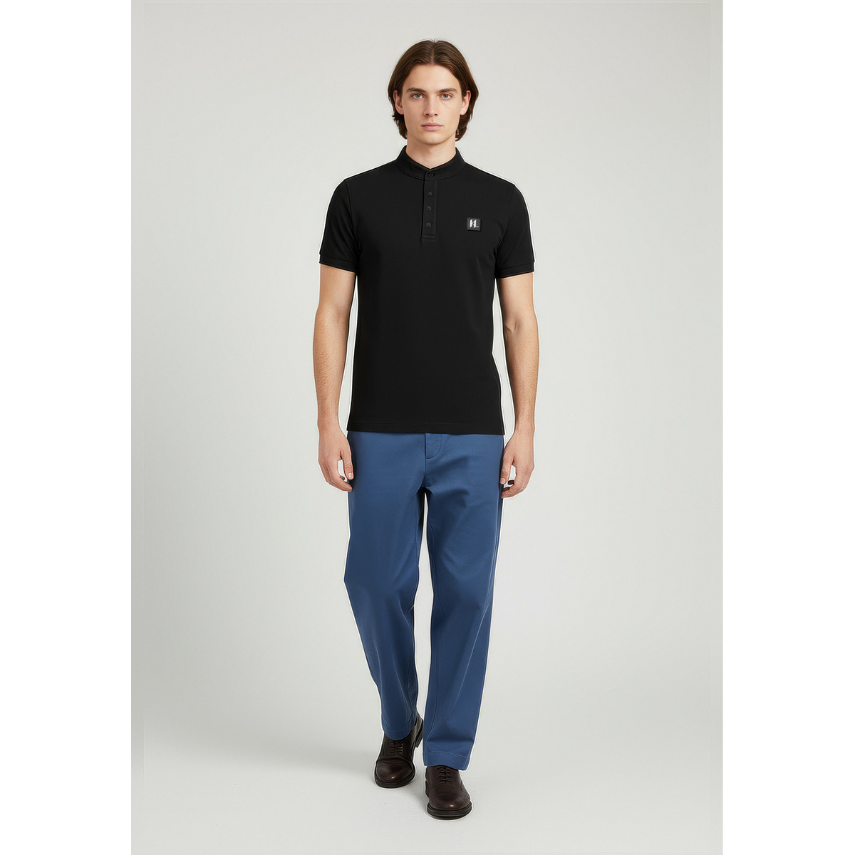 KARL LAGERFELD 745001 Poloshirt schwarz