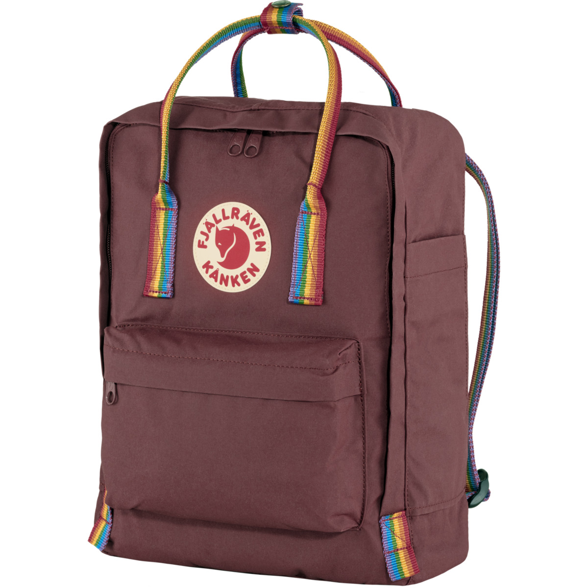 Fjällräven Kanken Rainbow Rucksack rot