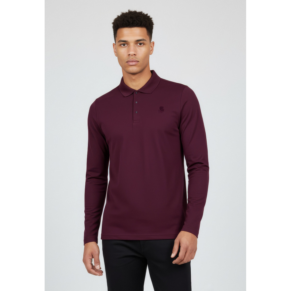 KARL LAGERFELD 745000 Poloshirt bordeaux