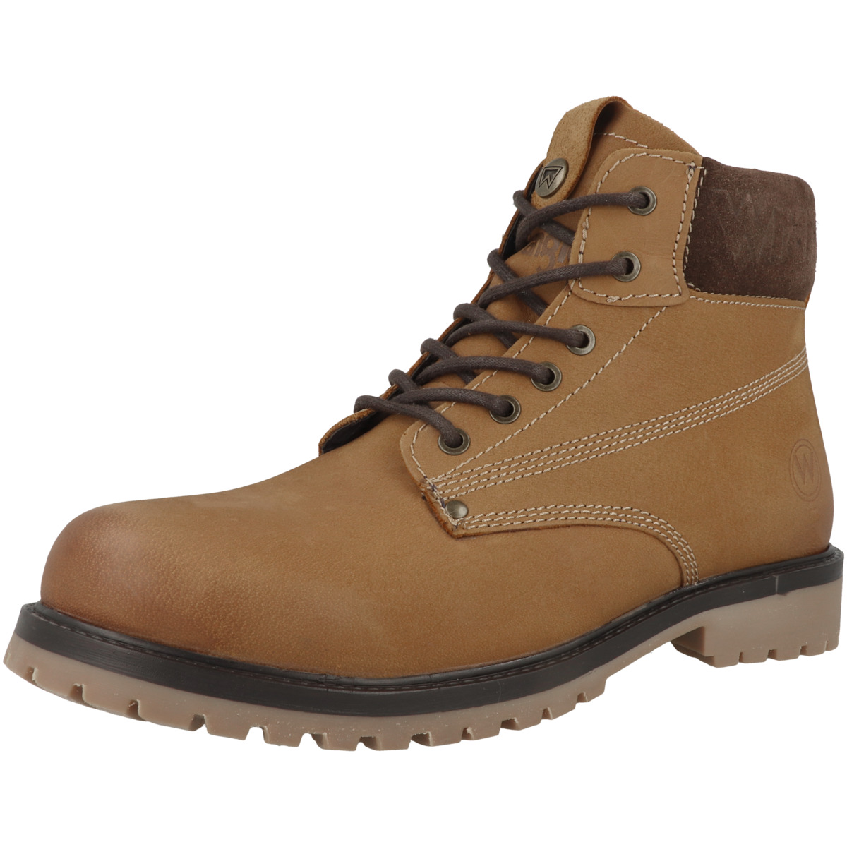 Wrangler Arch Men High Schnürschuhe braun