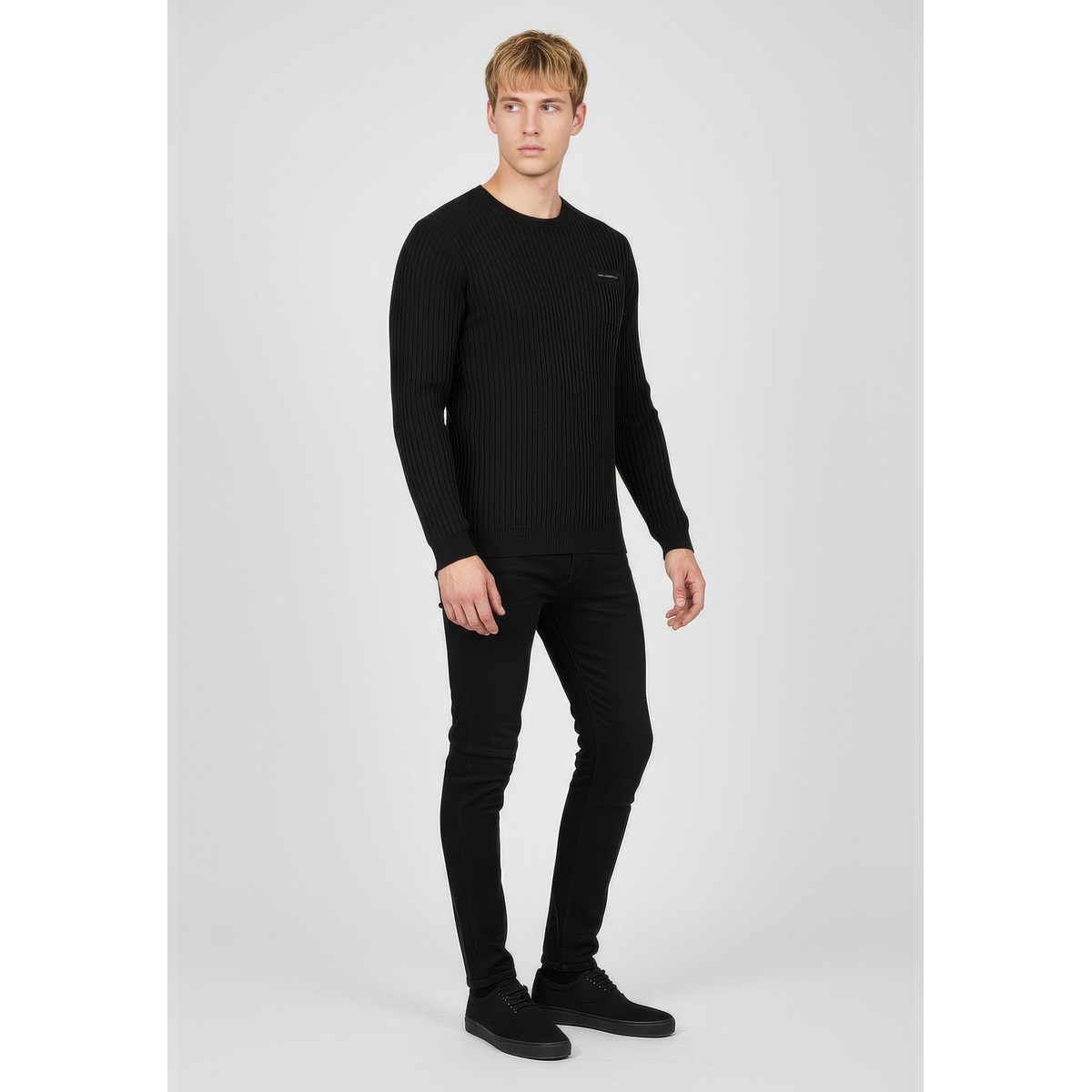 KARL LAGERFELD 655035 Pullover schwarz