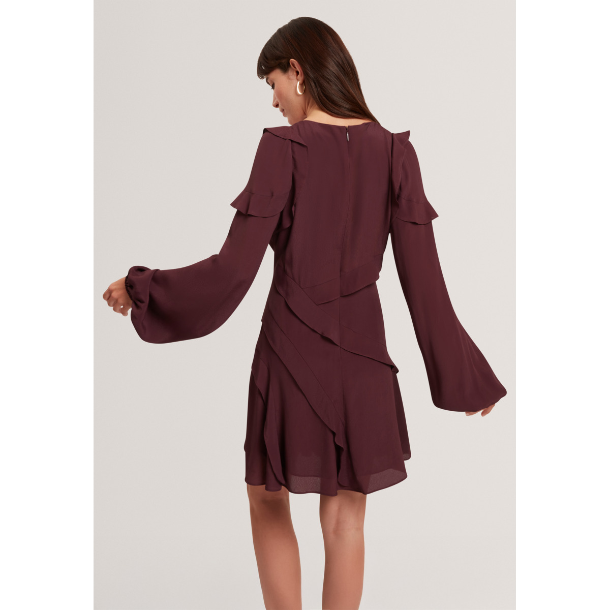 Ted Baker NEIRA Minikleid bordeaux