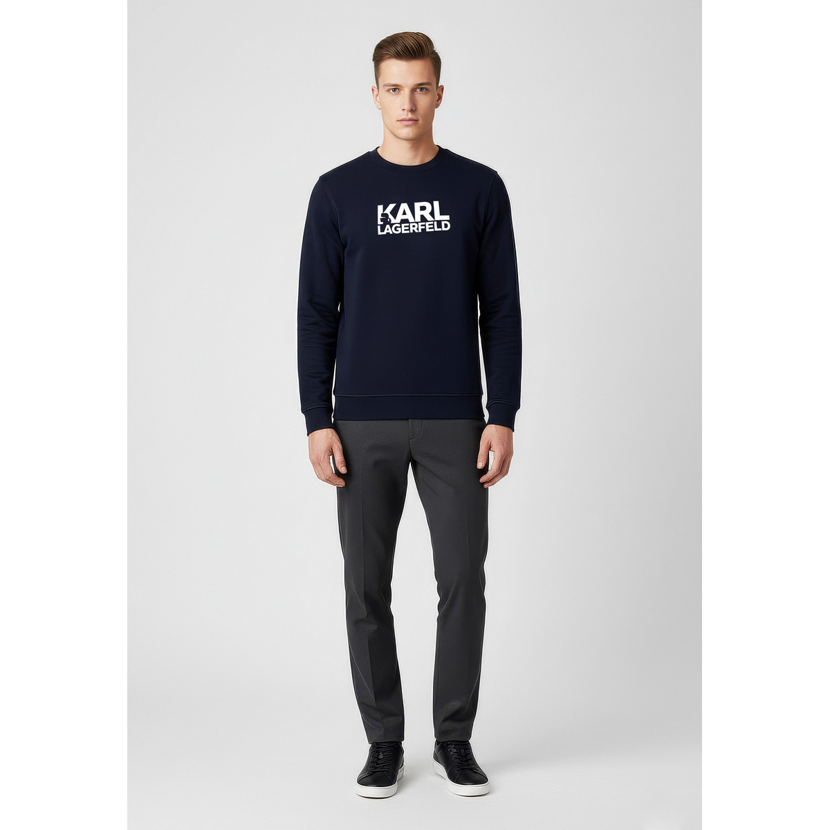 KARL LAGERFELD 705091 Sweatshirt dunkelblau