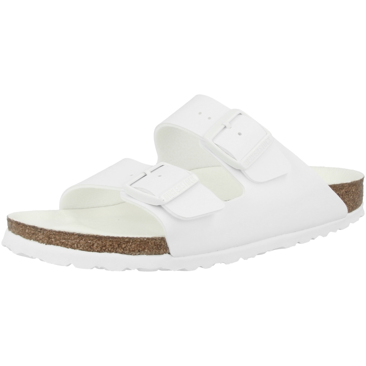 Birkenstock Arizona Birko-Flor Sandale schmal weiss Birkenstock Arizona Birko-Flor Sandale schmal weiss
