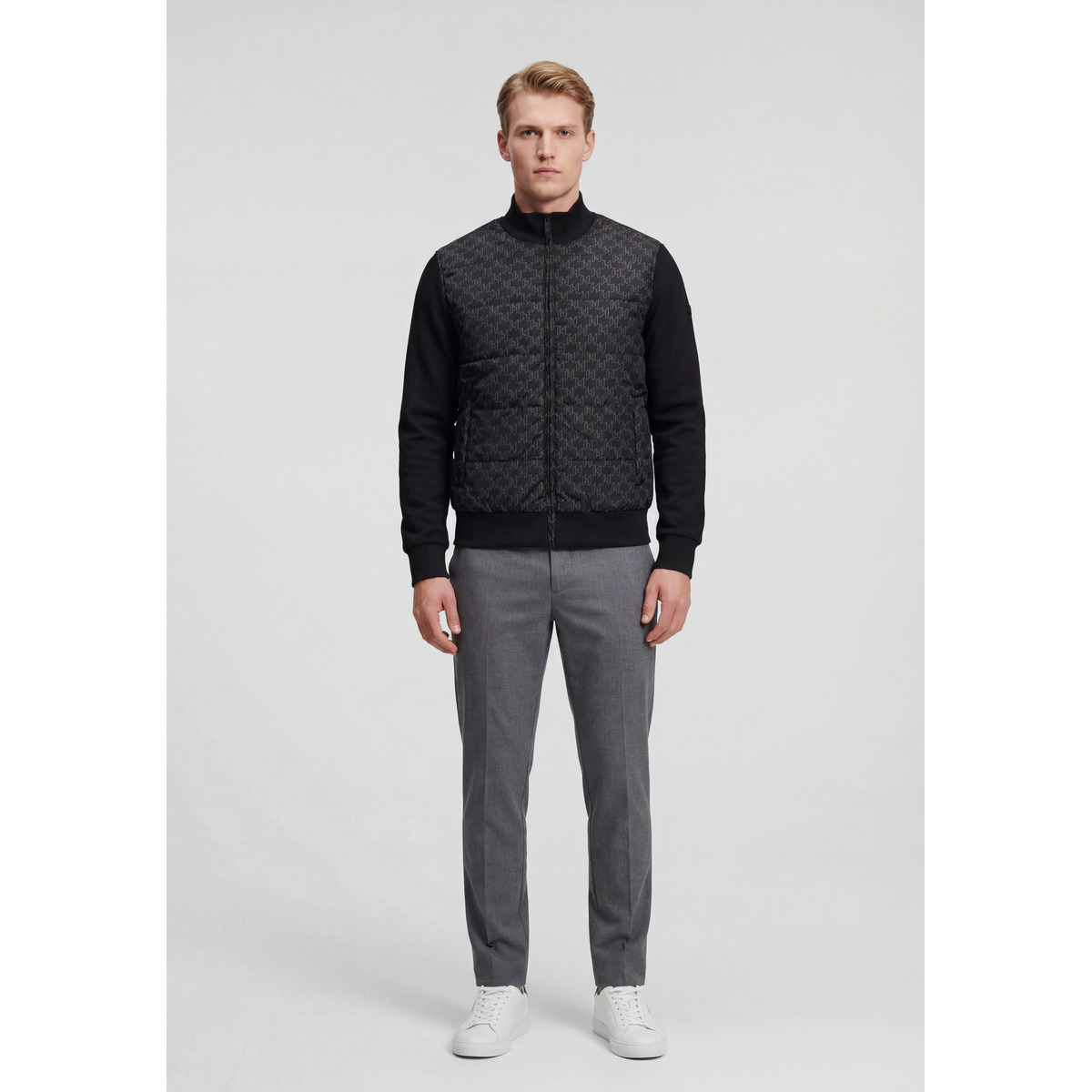 KARL LAGERFELD 505061 Blousonjacke schwarz