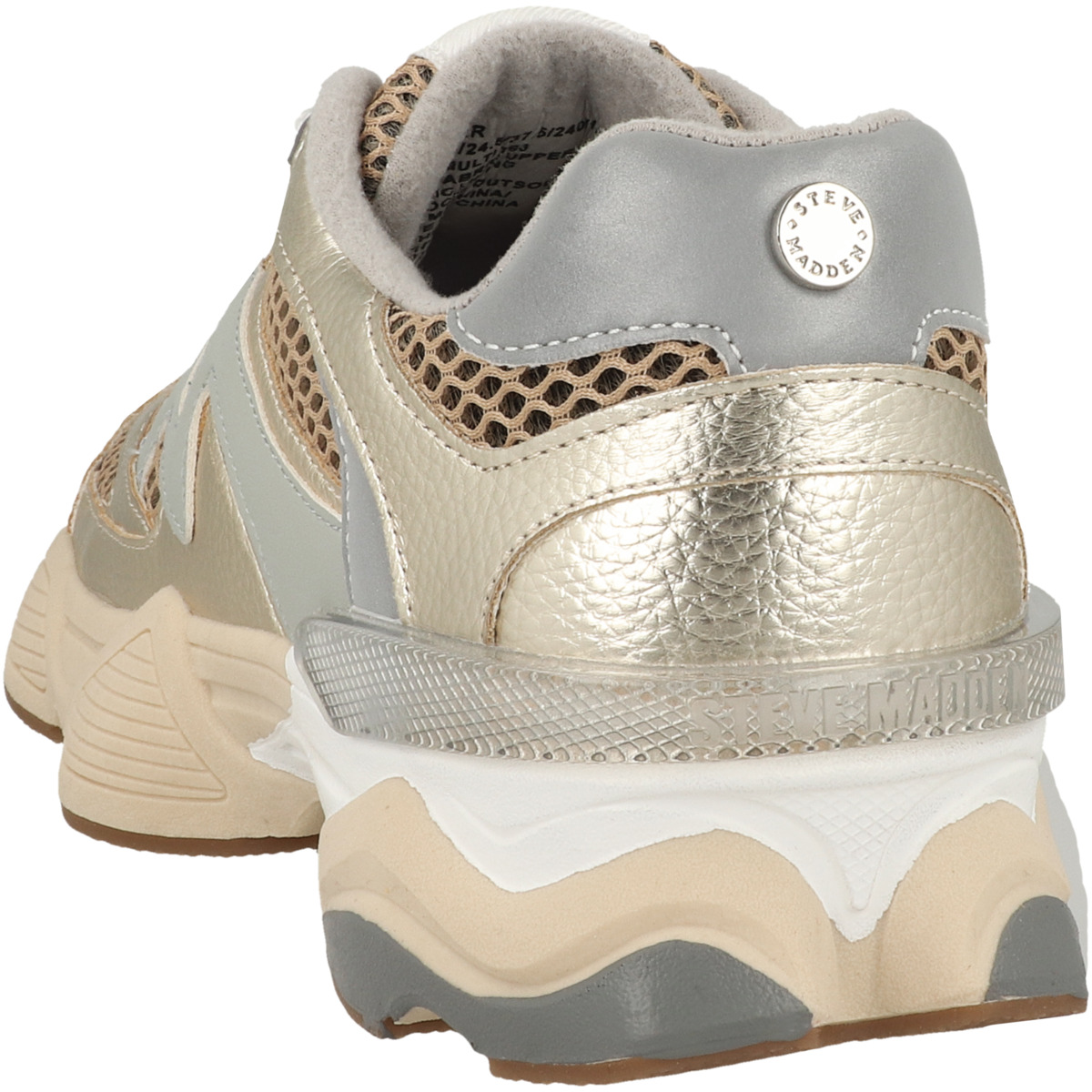 Steve Madden Speeder Sneaker low gold