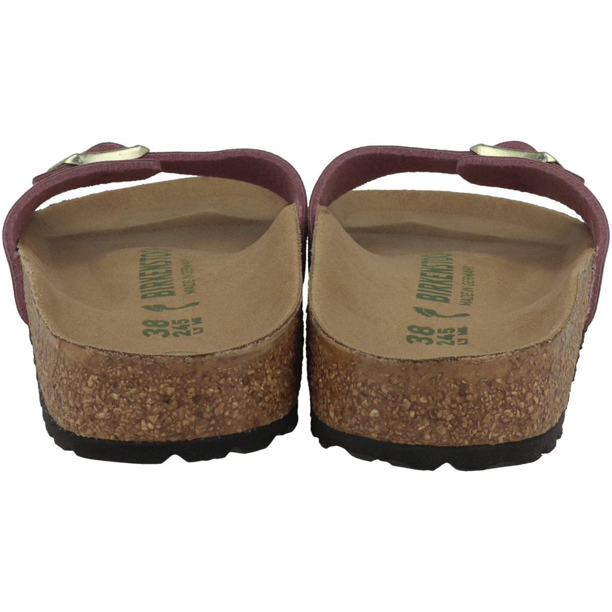 Birkenstock Madrid Synthetik Sandale schmal lila