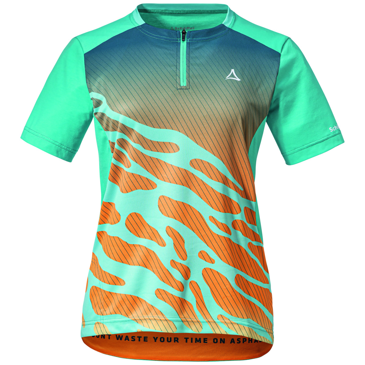 Schöffel Shirt Proud L Radtrikot tuerkis