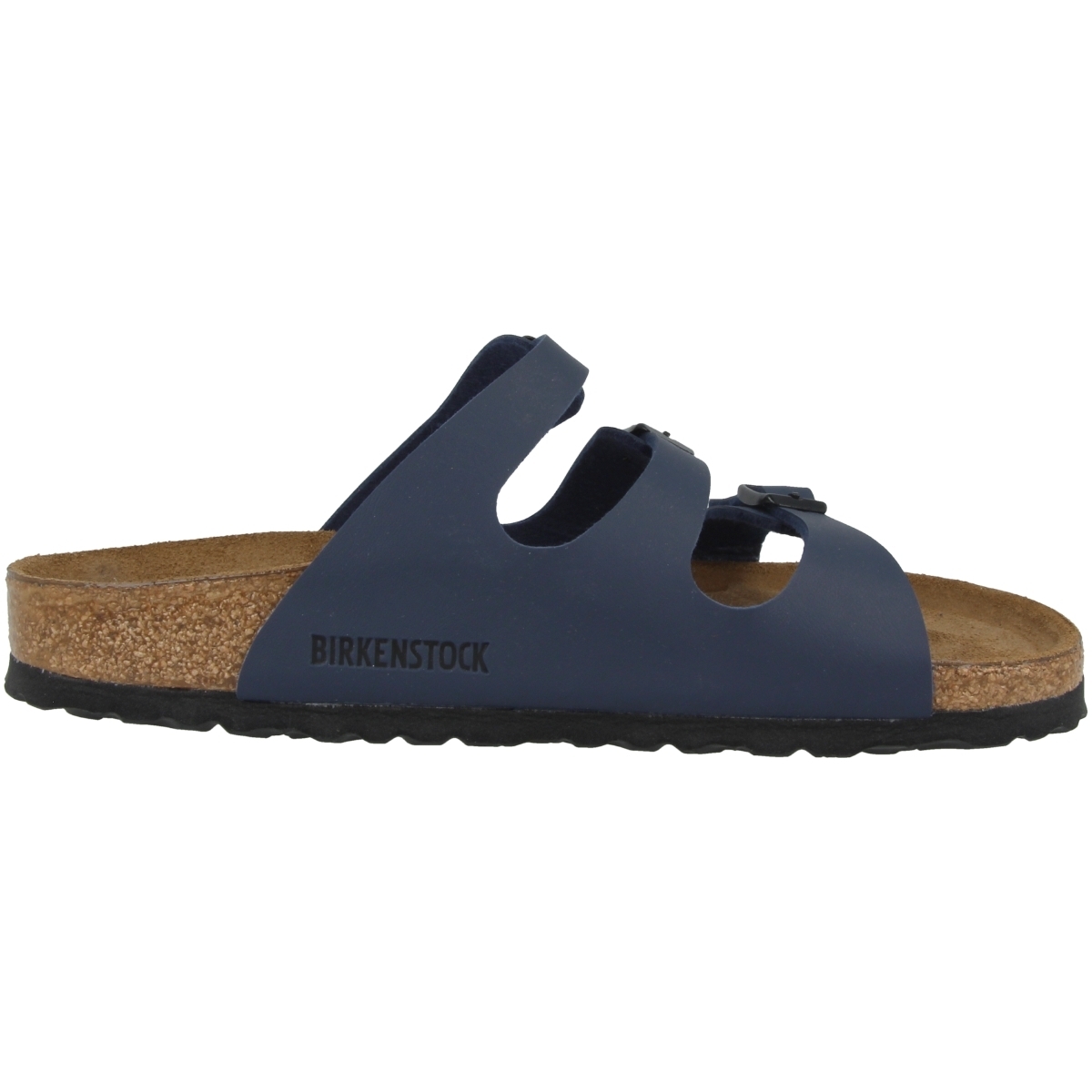 Birkenstock Florida SFB Birko-Flor Sandale Weichbettung schmal blau