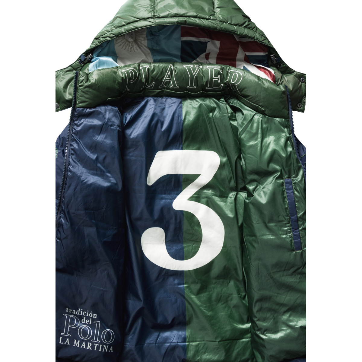 La Martina MBO600 Daunenjacke dunkelblau