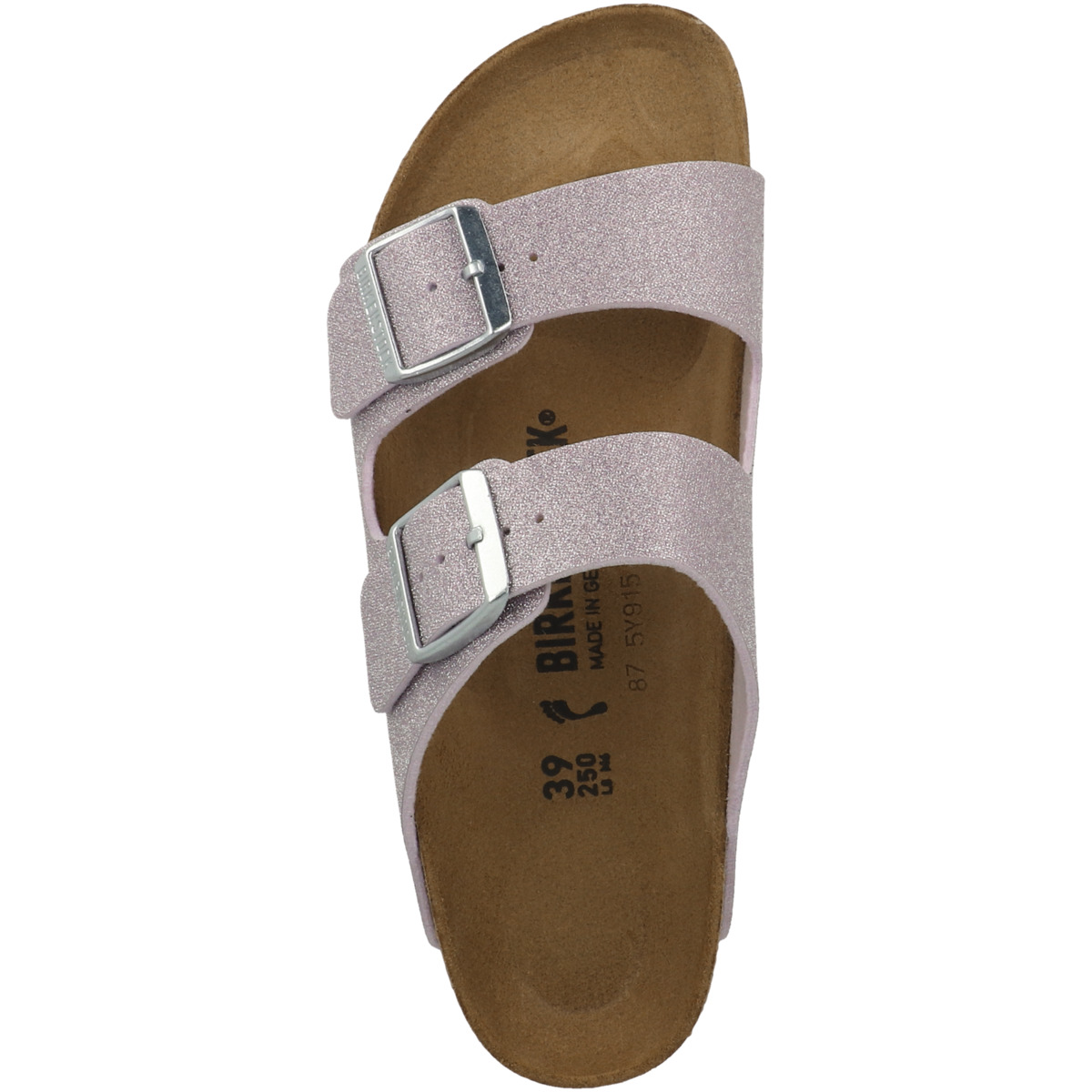 Birkenstock Arizona Synthetik Sandale schmal lila