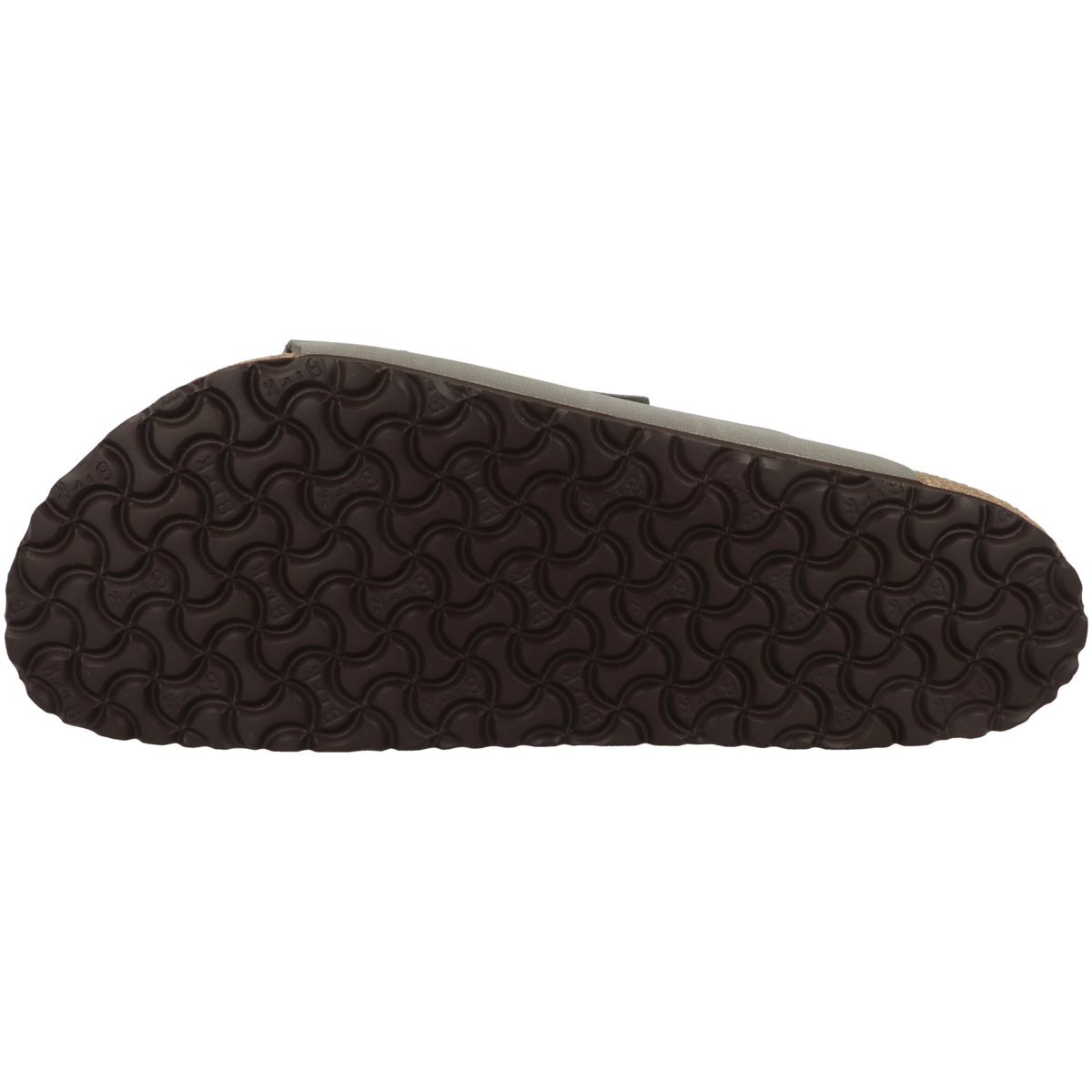 Birkenstock Arizona Birko-Flor Nubuk Sandale normal grau Birkenstock Arizona Birko-Flor Nubuk Sandale normal grau