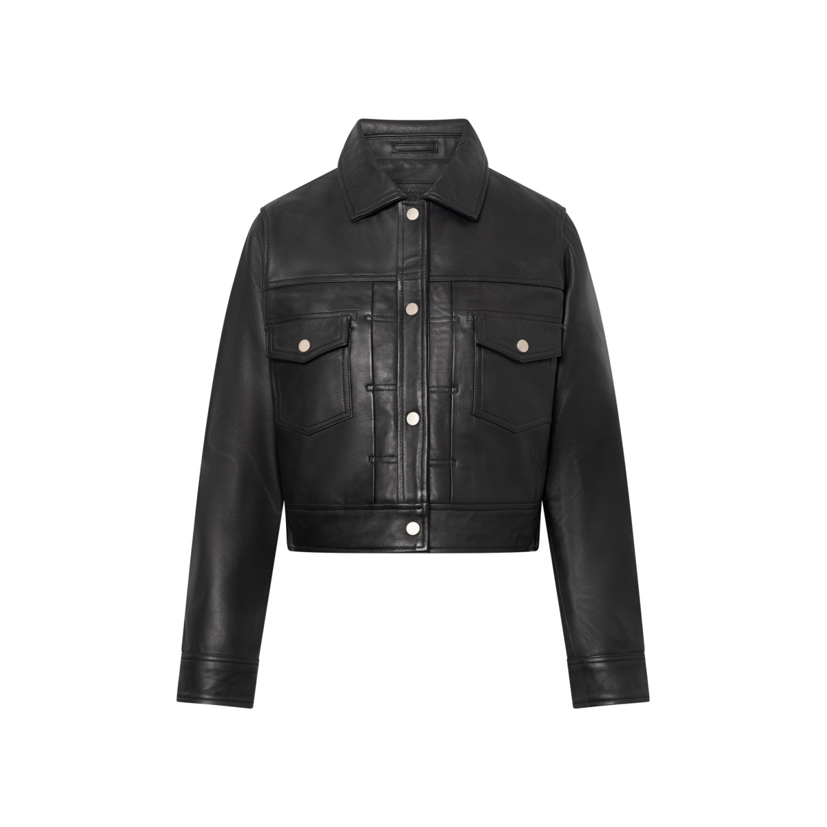 Bolongaro Trevor Lexi Trucker Lederjacke schwarz