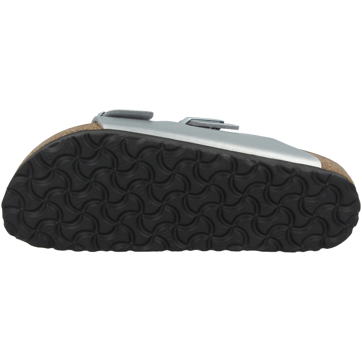 Birkenstock Arizona Birko-Flor Sandale normal silber Birkenstock Arizona Birko-Flor Sandale normal silber