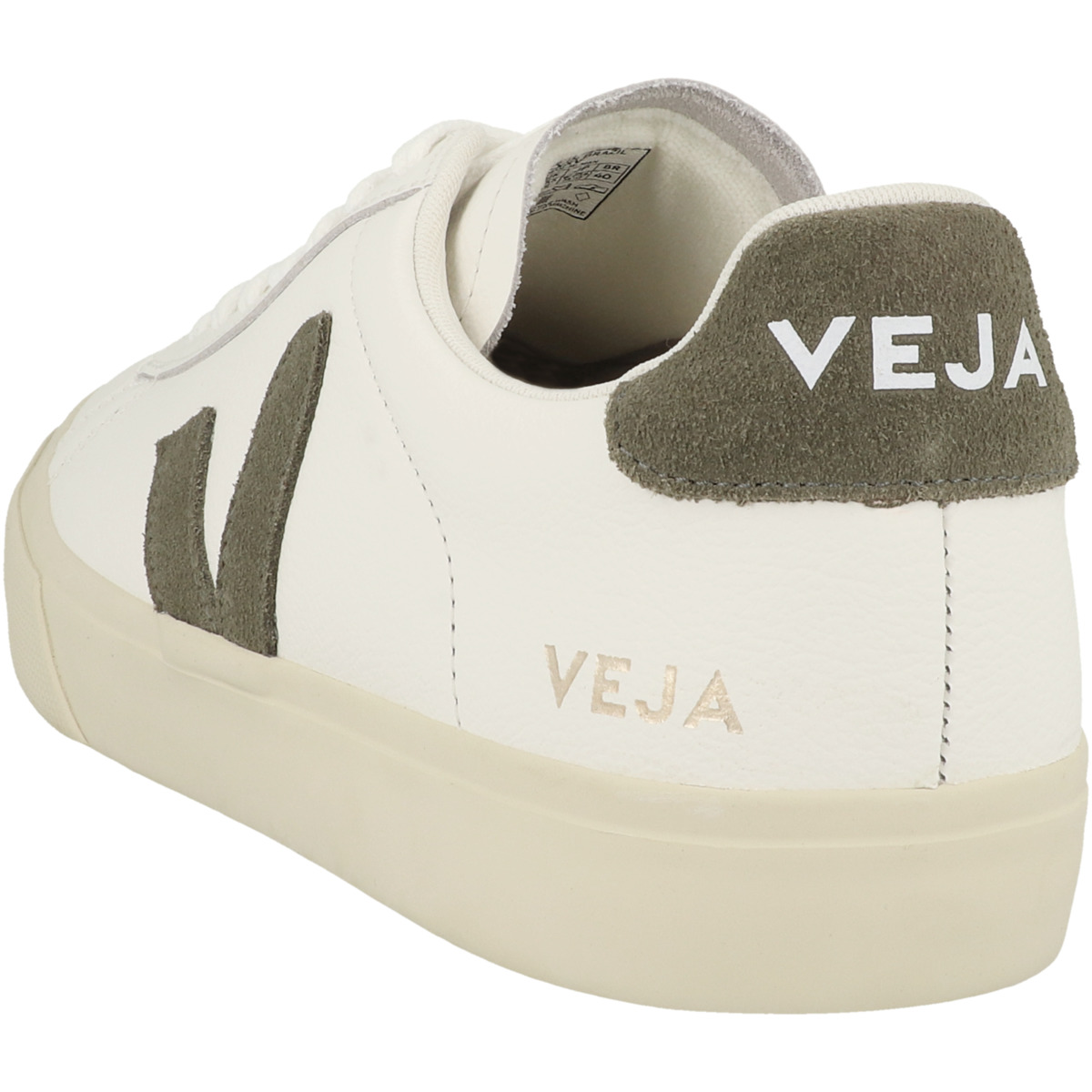 VEJA Campo Chromefree Leather Sneaker low weiss