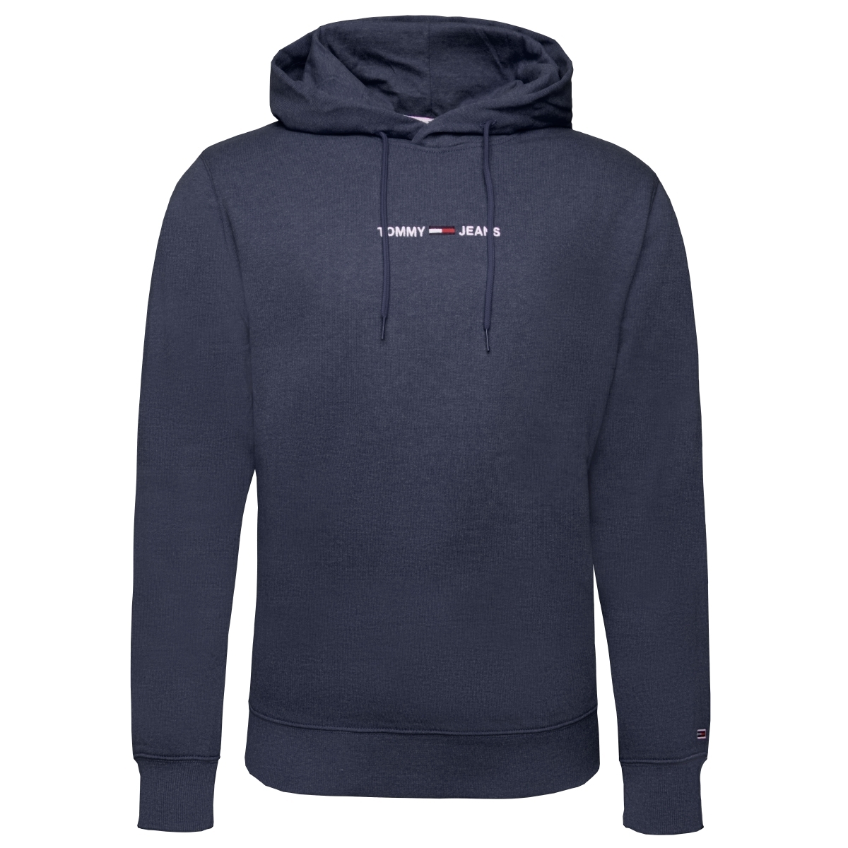 Tommy Hilfiger Tommy Jeans Straight Logo Hoodie blau