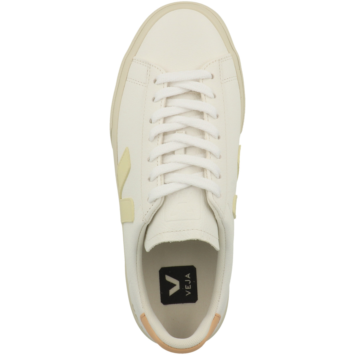 VEJA Campo Chromefree Leather Sneaker low weiss