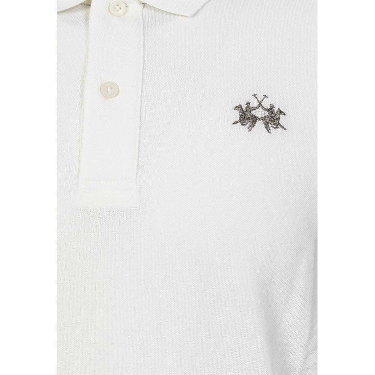 La Martina MBP011 Poloshirt weiss