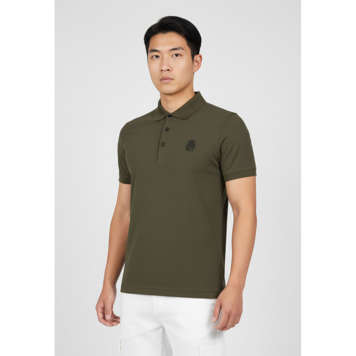 KARL LAGERFELD 745750 Poloshirt dunkelgruen