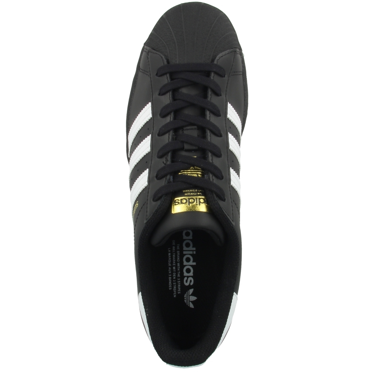 Adidas Superstar Sneaker schwarz