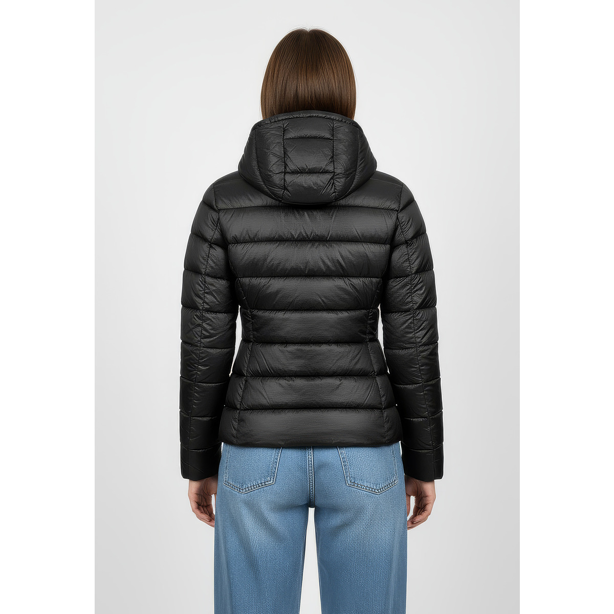 Blauer Caroll Steppjacke schwarz