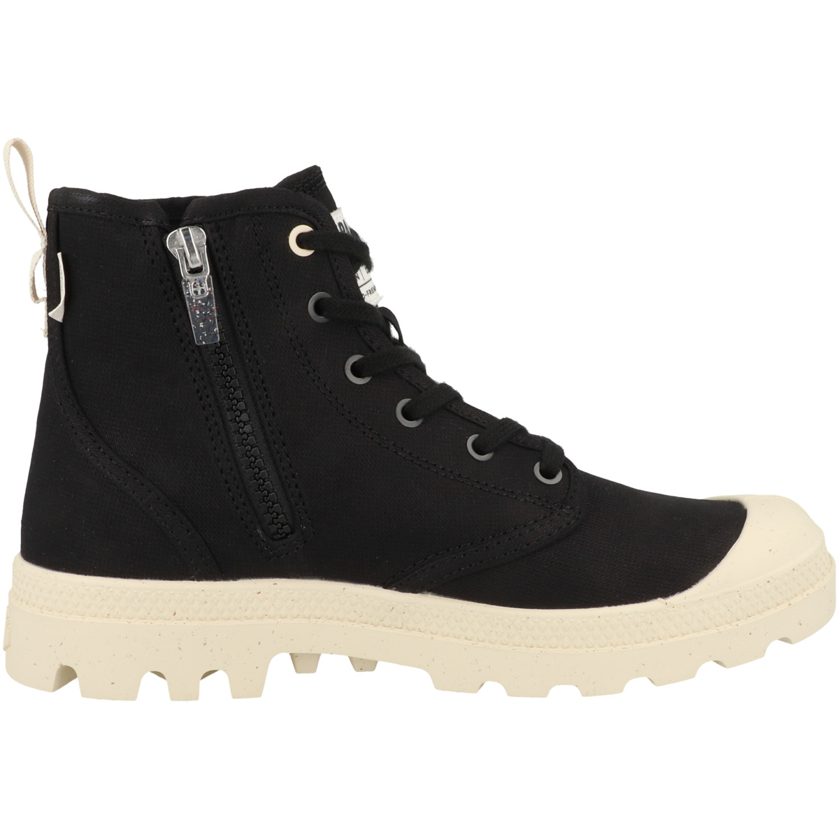 Palladium Pampa Hi Zip Organic Boots schwarz