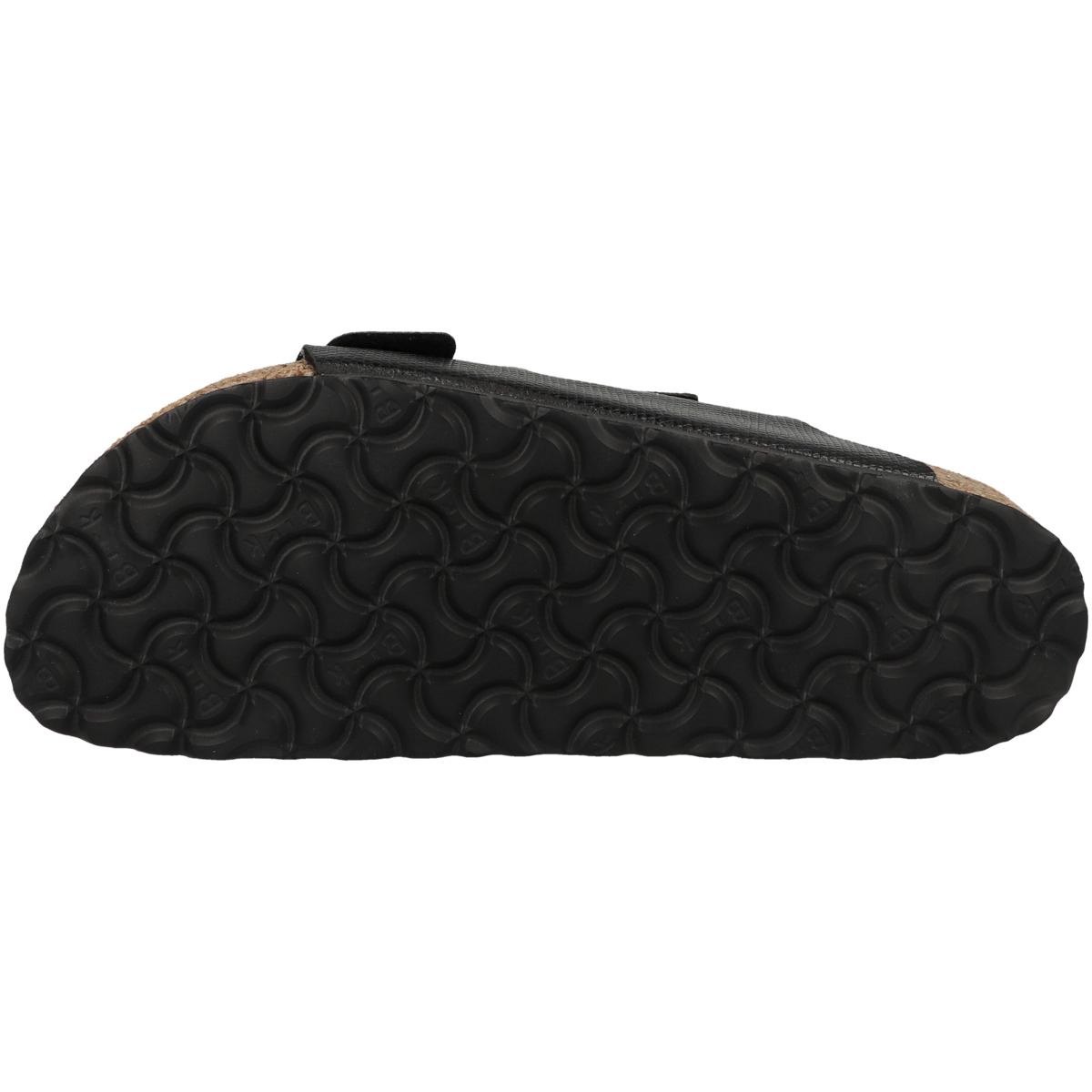 Birkenstock Arizona Birko-Flor Embossed Sandale schmal schwarz Birkenstock Arizona Birko-Flor Embossed Sandale schmal schwarz