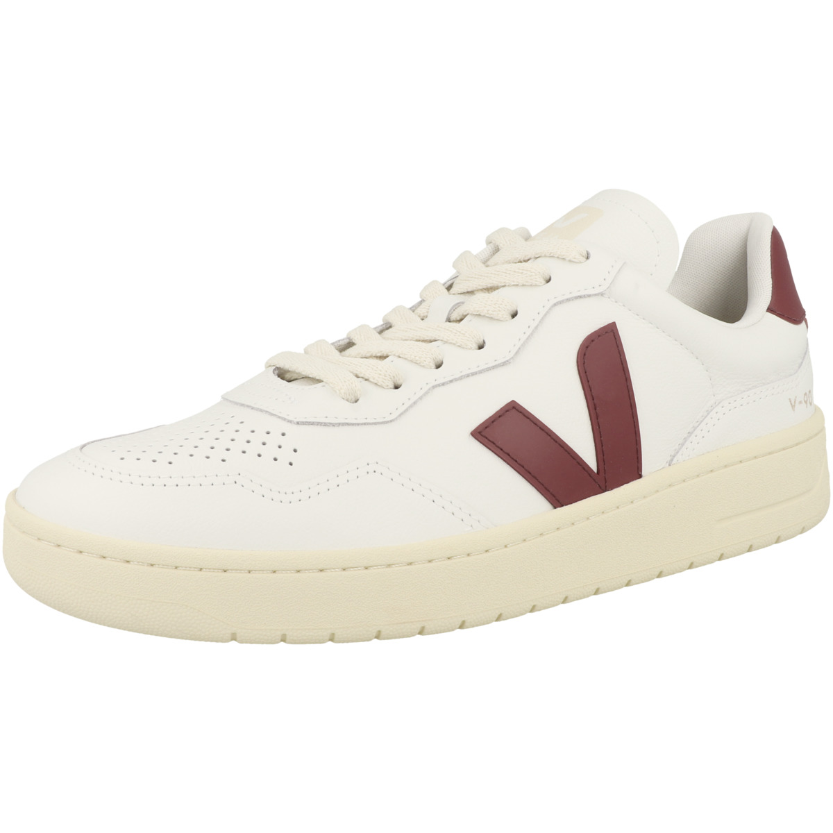 VEJA V-90 O.T. Leather Sneaker low weiss