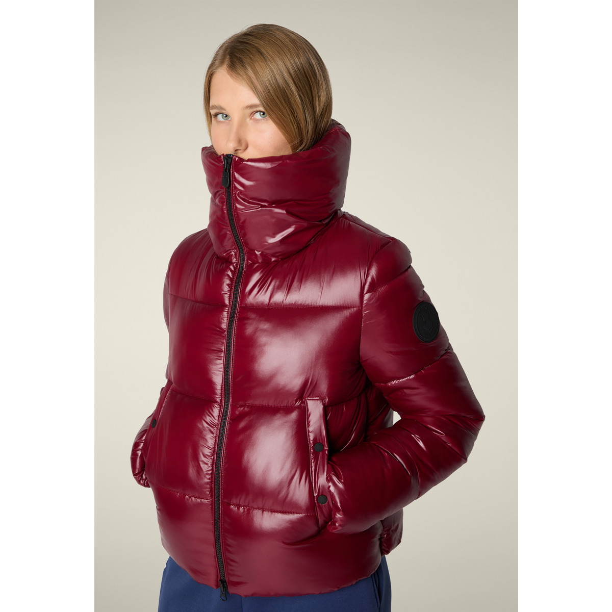 Save the Duck Isla Steppjacke bordeaux