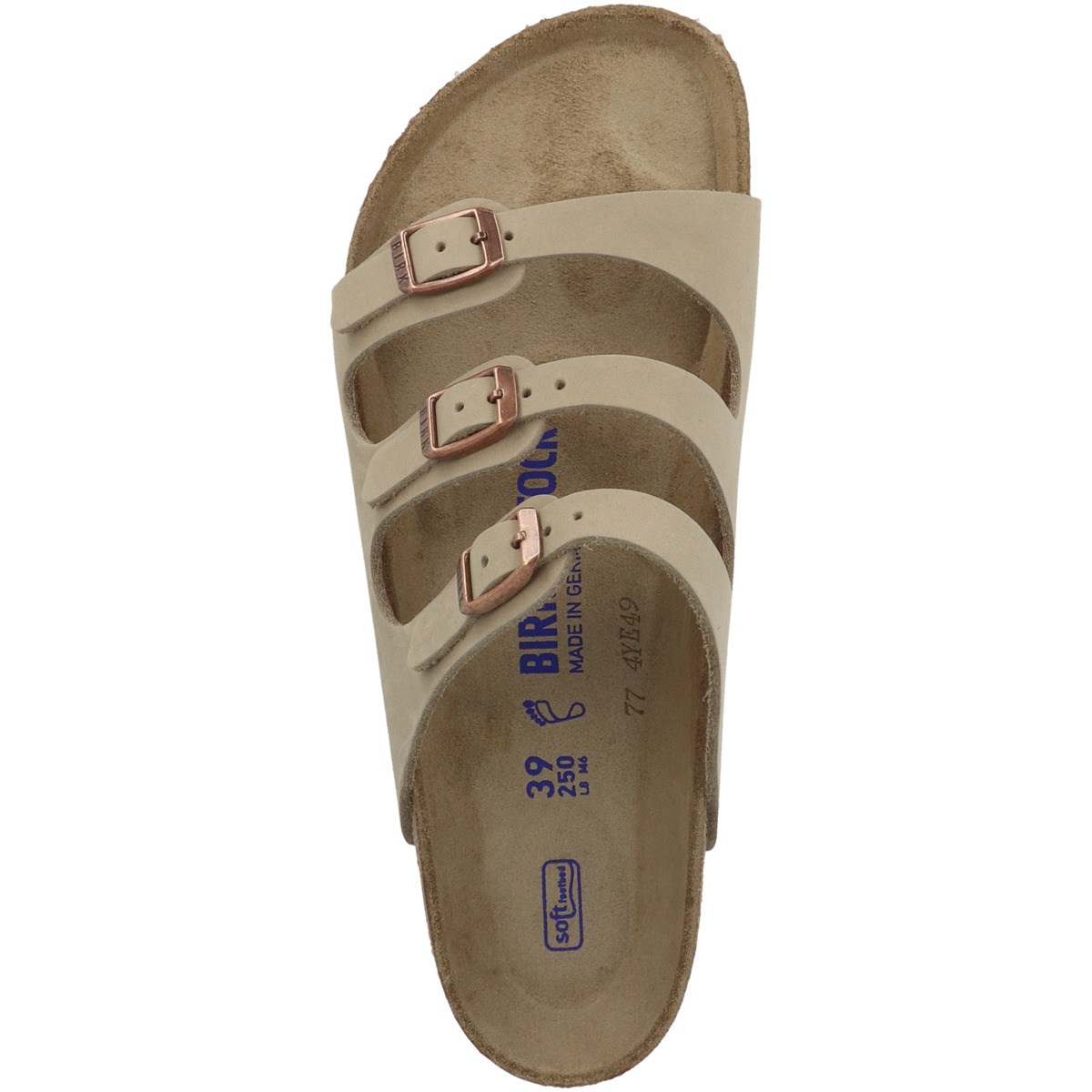 Birkenstock Florida SFB geöltes Nubukleder Sandale Weichbettung normal braun Birkenstock Florida SFB geöltes Nubukleder Sandale Weichbettung normal braun