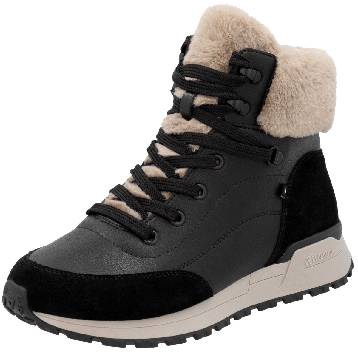 Rieker EVOLUTION W0670 Winterstiefel schwarz