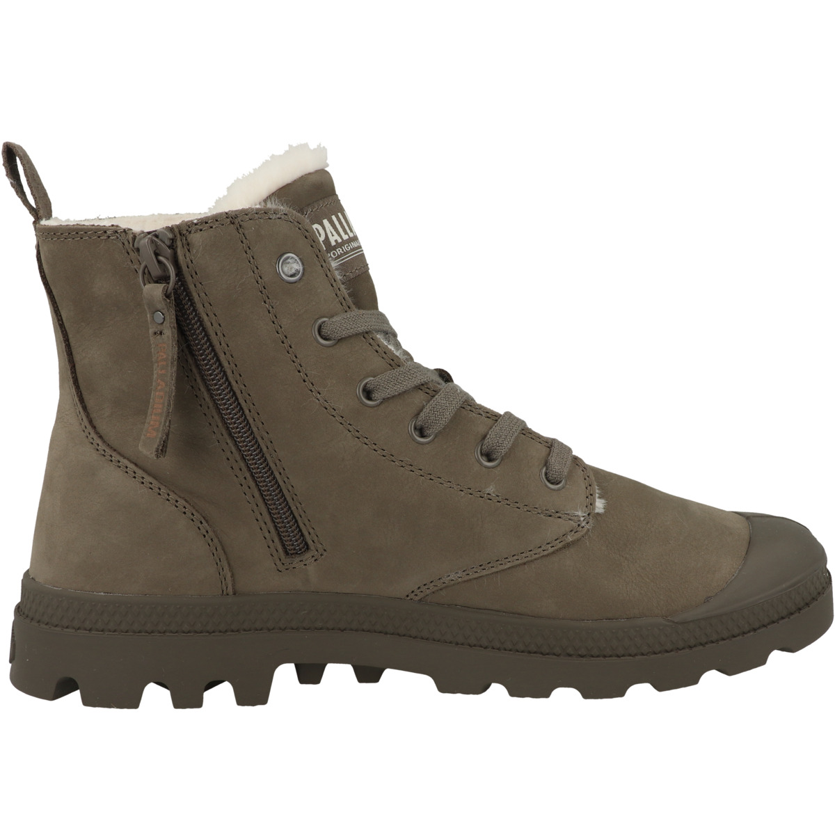 Palladium Pampa Hi Zip WL Boots grau