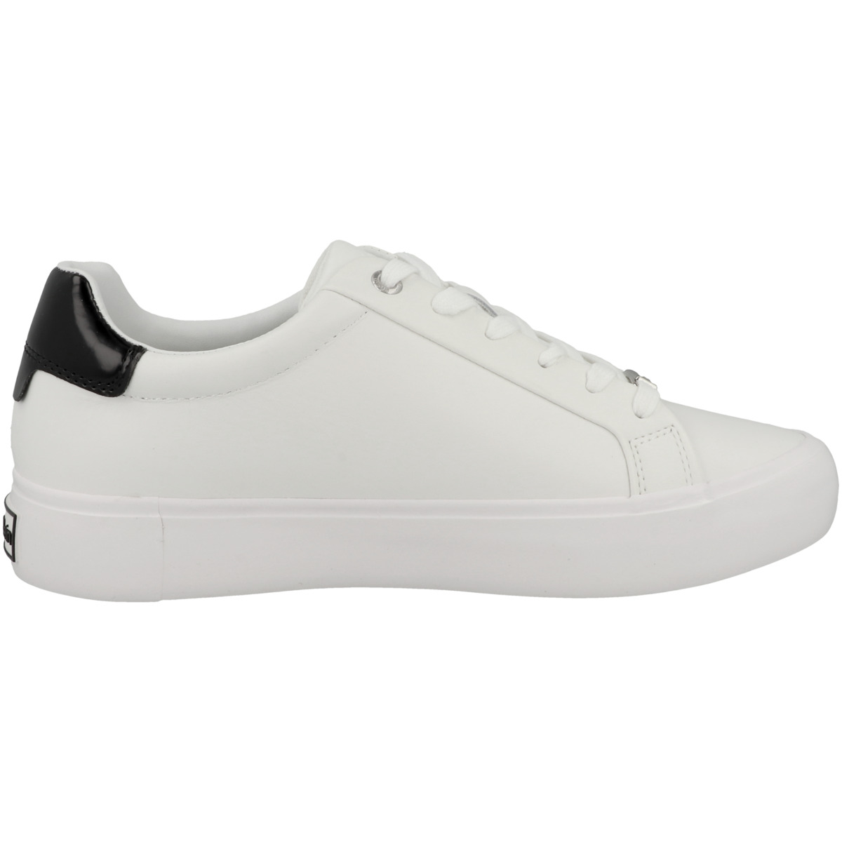 Calvin Klein Vulcanized Lace Up Sneaker weiss Calvin Klein Vulcanized Lace Up Sneaker weiss