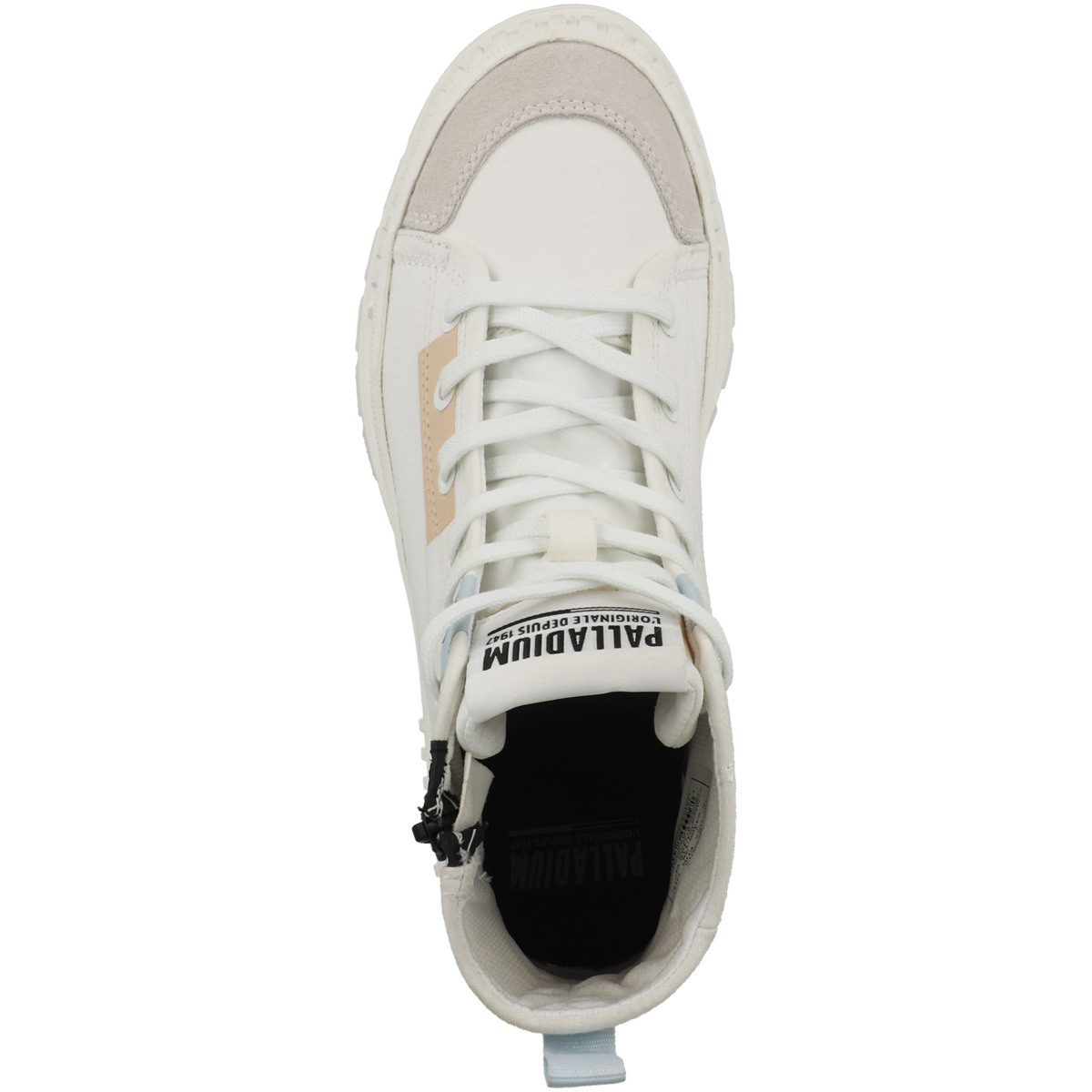 Palladium Pallashock Backzip 2 Sneaker high weiss