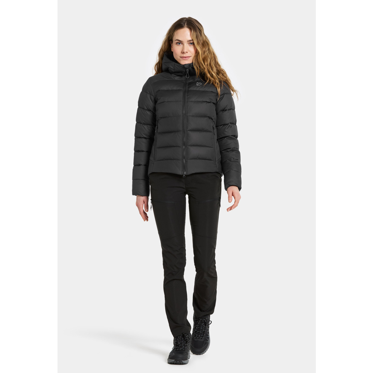 Didriksons Tejla WNS Jkt Steppjacke schwarz