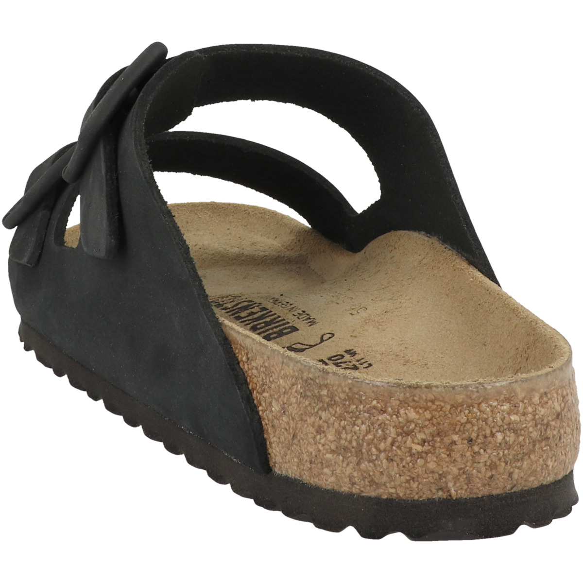 Birkenstock Arizona Wire Buckle Nubukleder Sandale normal schwarz