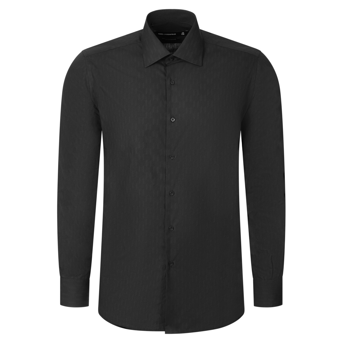 KARL LAGERFELD 605000 Hemd schwarz
