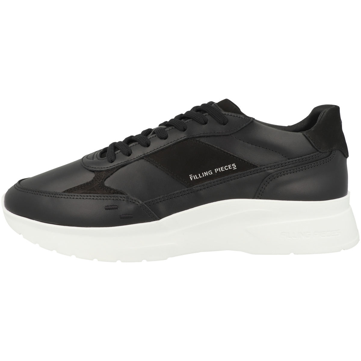 Filling Pieces Jet Runner Mix Sneaker low schwarz