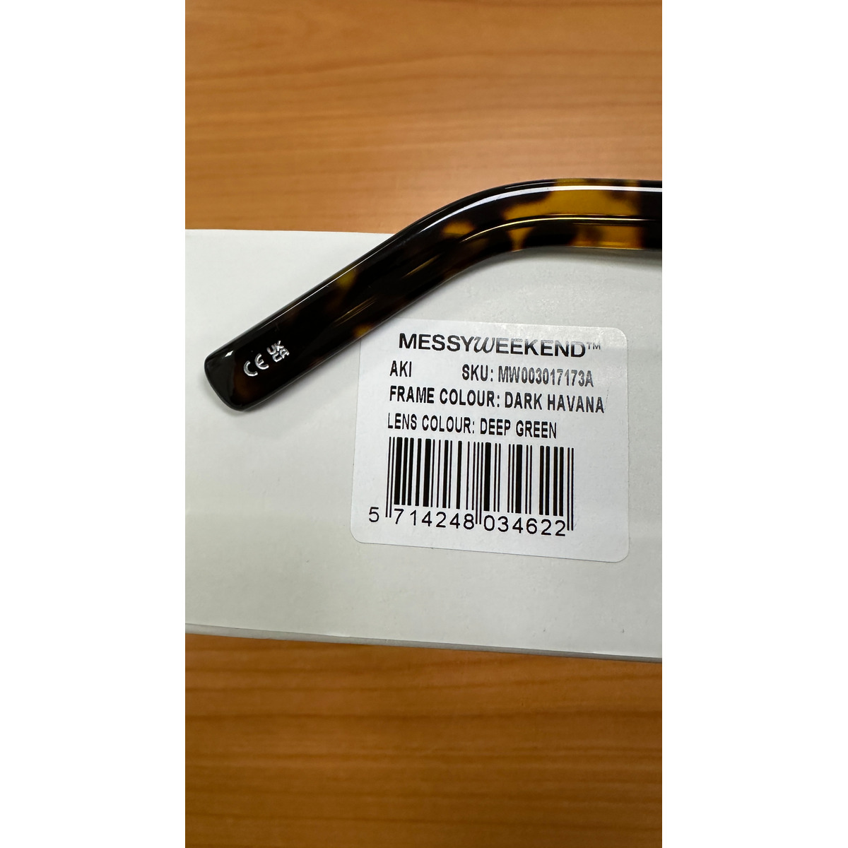 MESSYWEEKEND AKI Sonnenbrille dunkelbraun