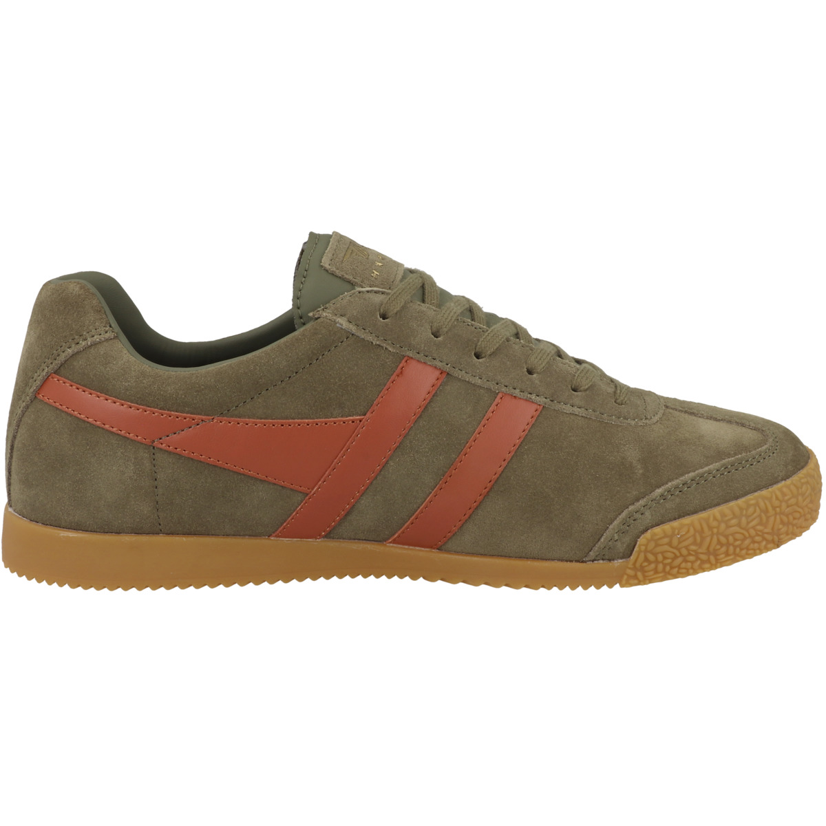 Gola Harrier Suede Sneaker low gruen Gola Harrier Suede Sneaker low gruen