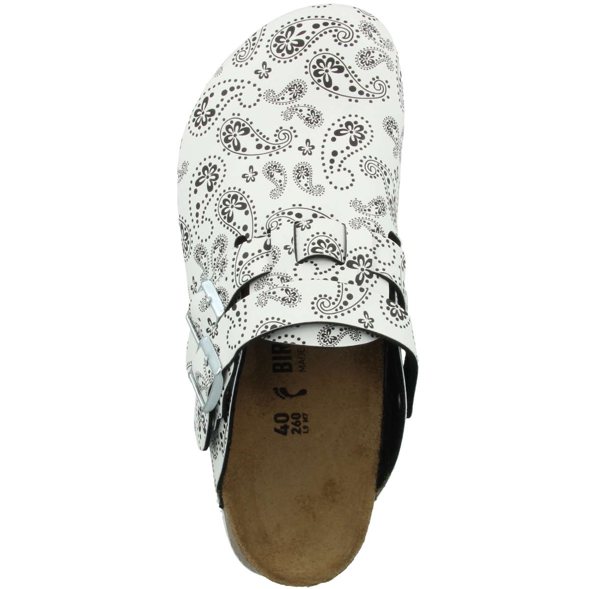 Birkenstock Kay SL Birko-Flor Clogs schmal weiss Birkenstock Kay SL Birko-Flor Clogs schmal weiss