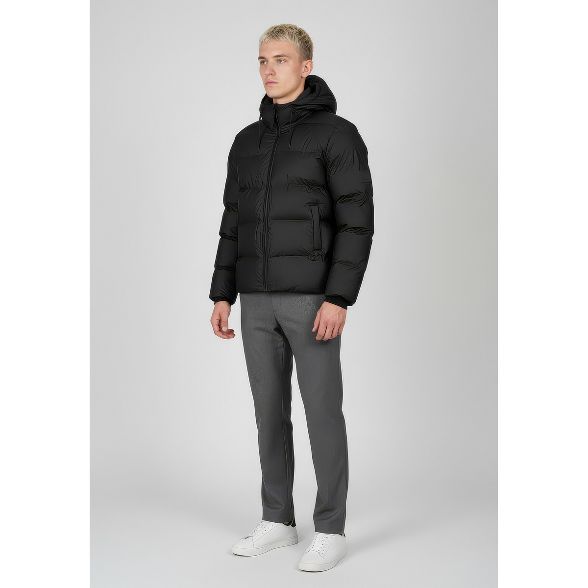 Rains Alta Puffer Jacket W3T3 Winterjacke schwarz