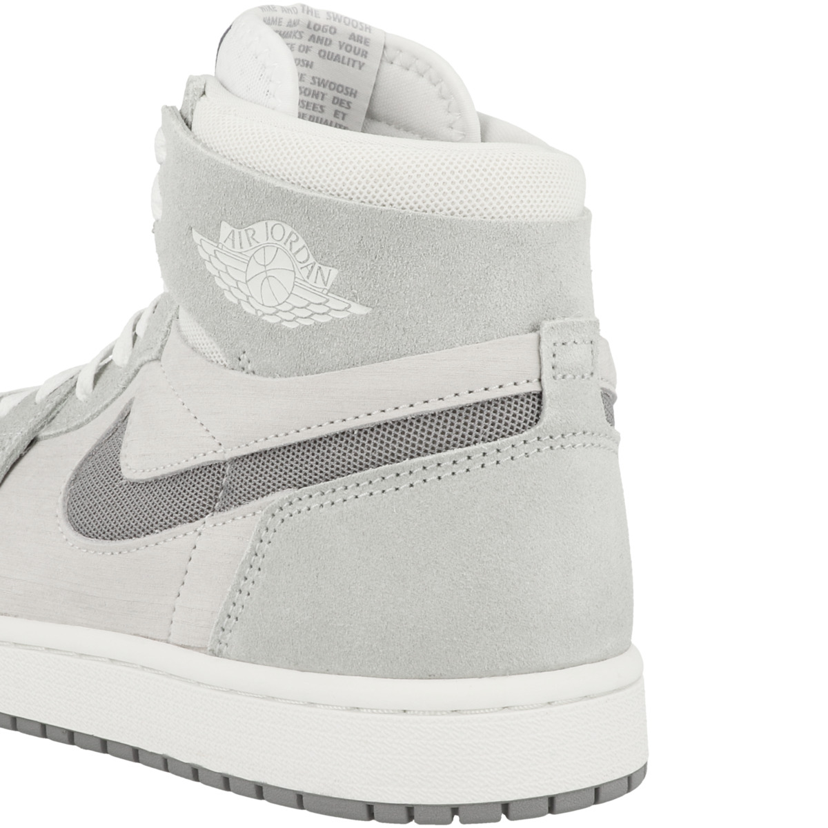 Nike Air Jordan 1 Zoom Air CMFT 2 Sneaker mid hellgrau Nike Air Jordan 1 Zoom Air CMFT 2 Sneaker mid hellgrau