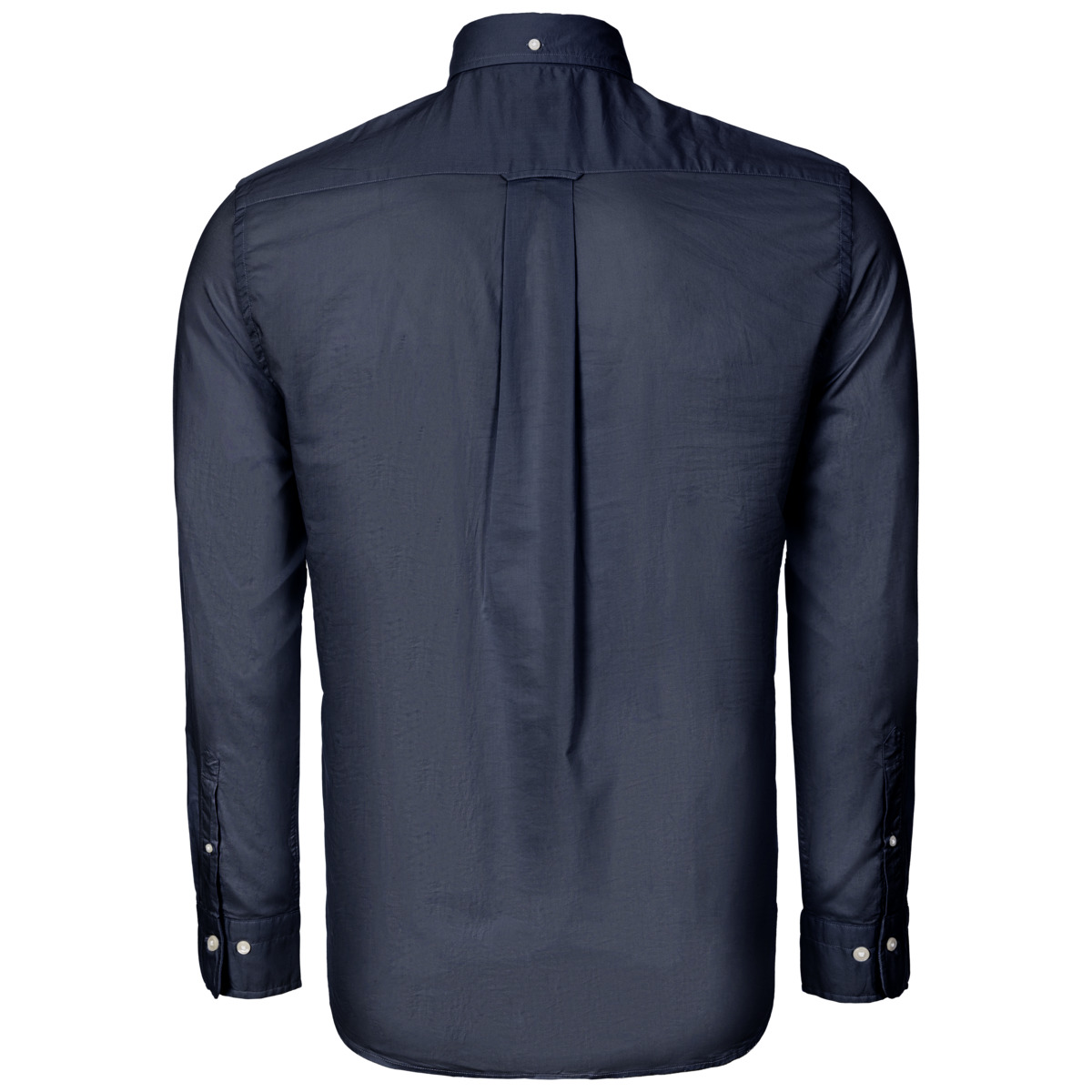 GANT Reg Classic Poplin Hemd dunkelblau