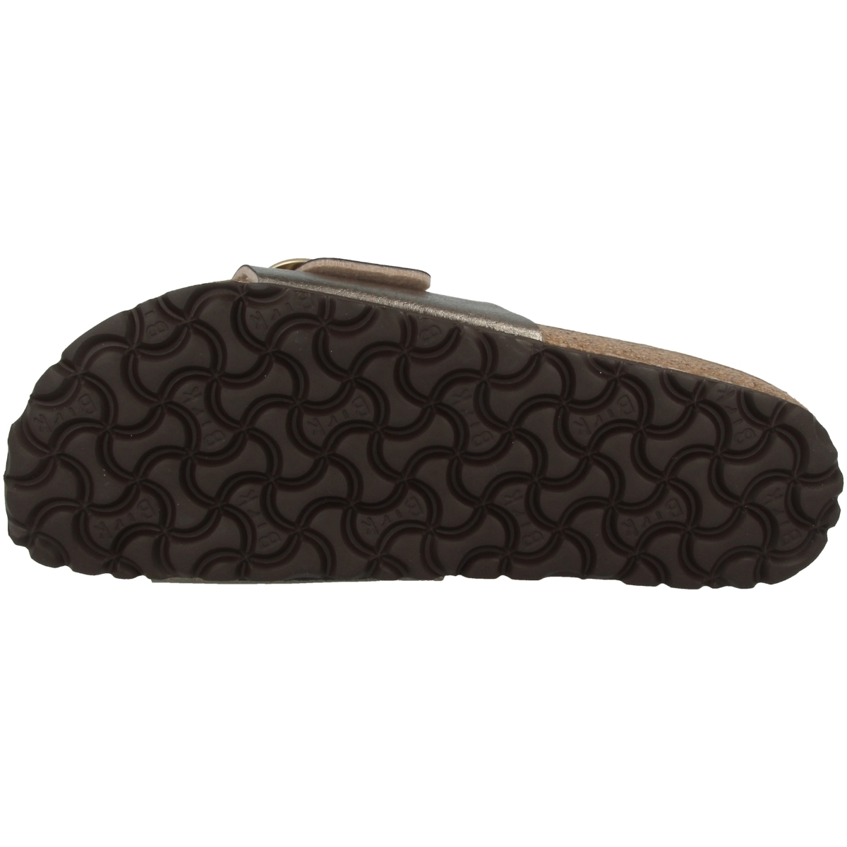 Birkenstock Madrid Big Buckle Birko-Flor Sandale schmal braun