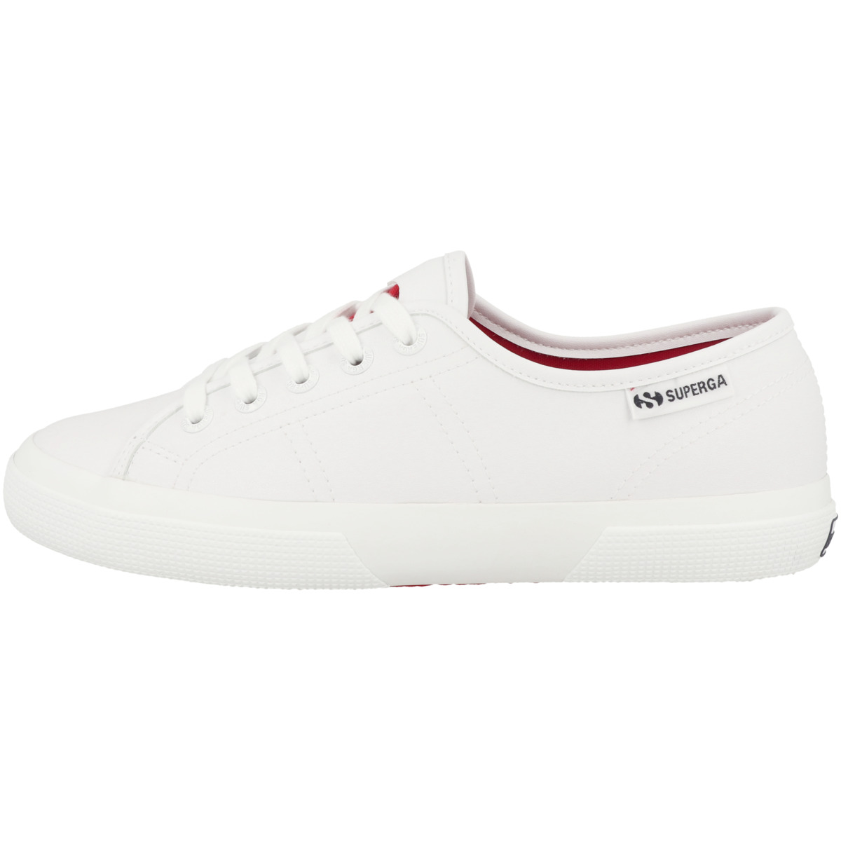 Superga 3750 Heart Vegan Material Leggera Sneaker low weiss