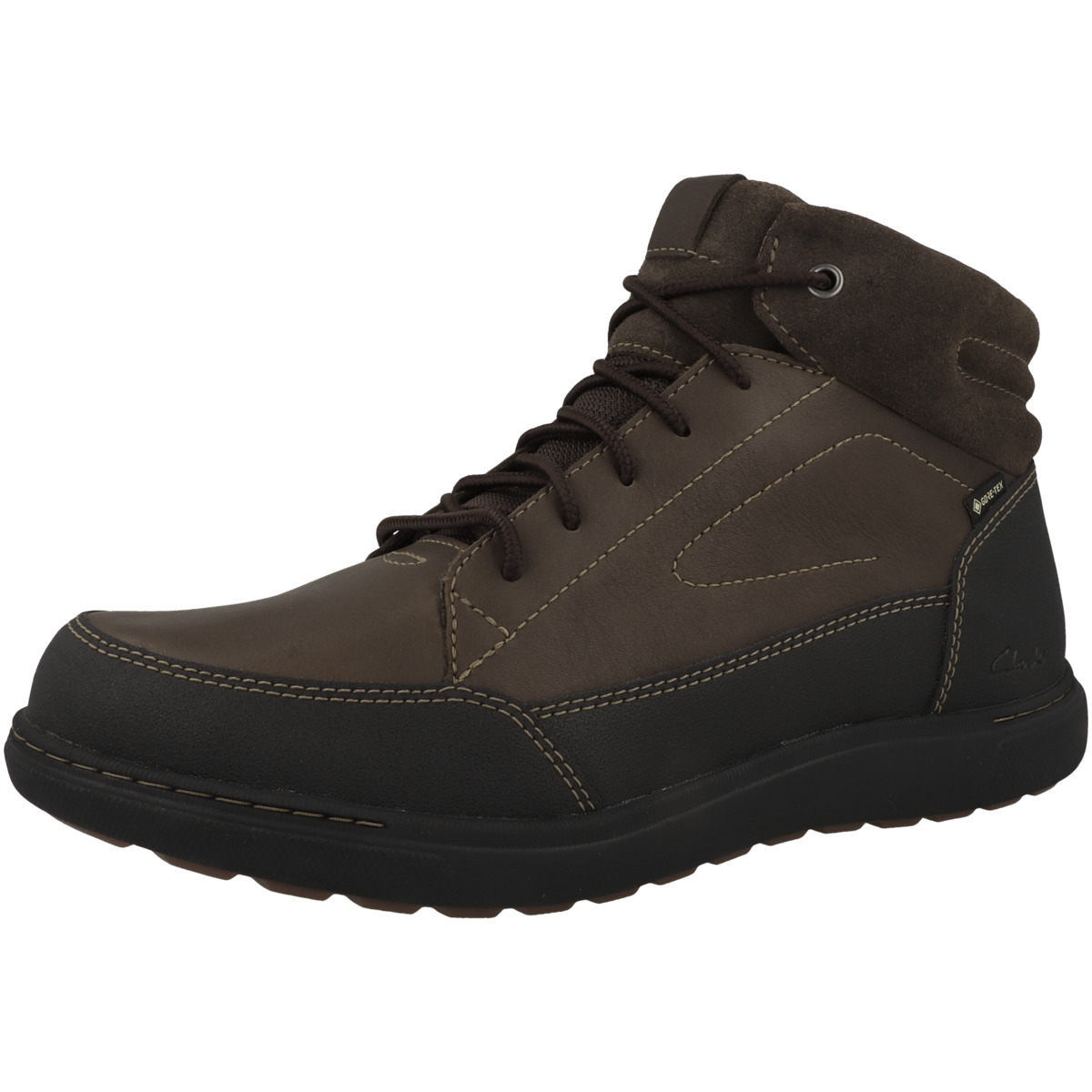 Clarks Mapstone Hi GTX Boots dunkelbraun